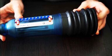 як збільшити пеніс за допомогою насоса